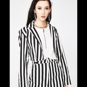 NWT O Mighty Beetle Juice Cropped Blazer Size S Dolls Kill [Sold out online]